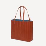 Debossed Leather Tote - 图片 2